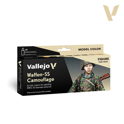 Set de 8 pinturas para camuflajes Waffen-SS
